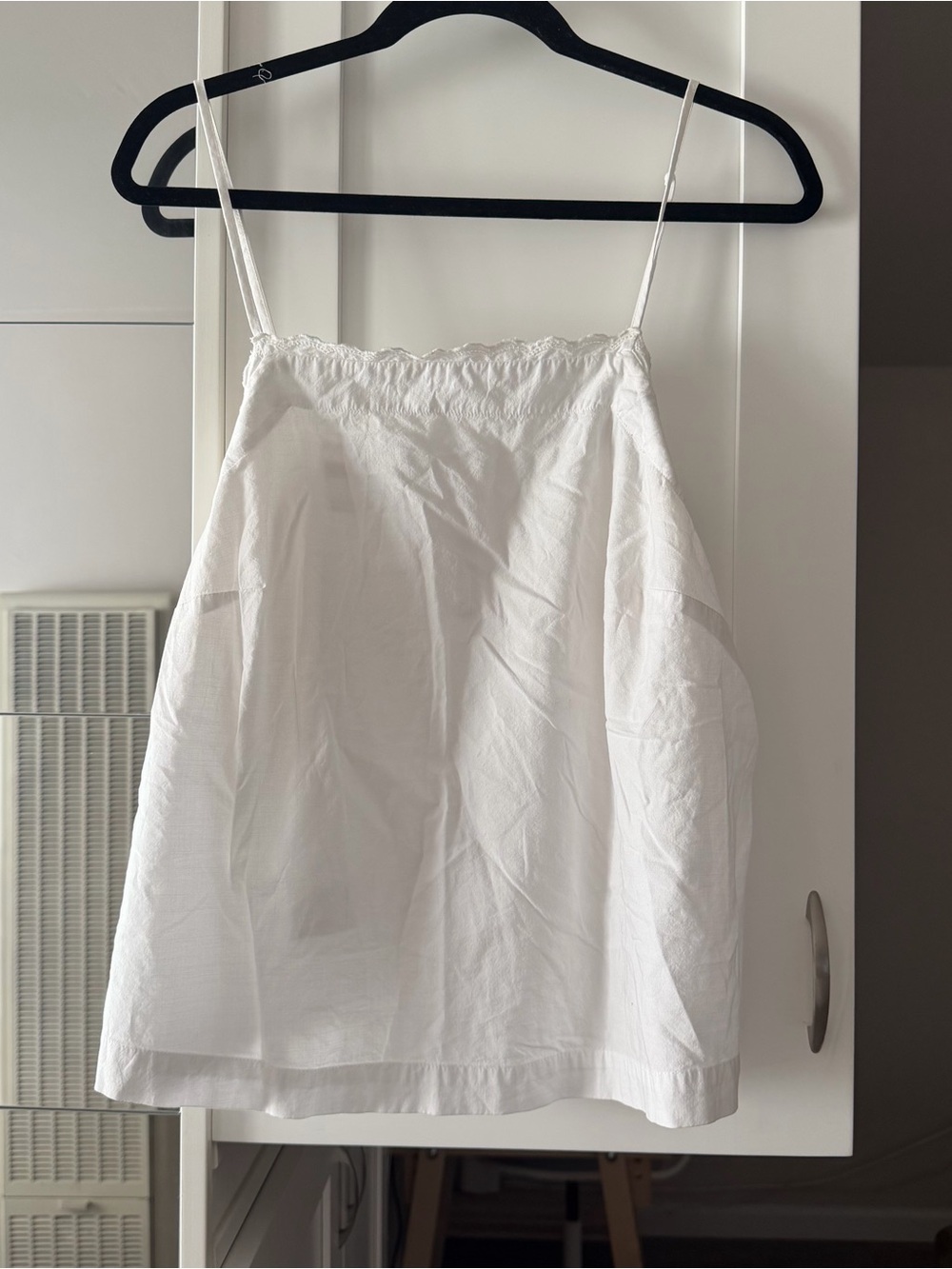 White tank top